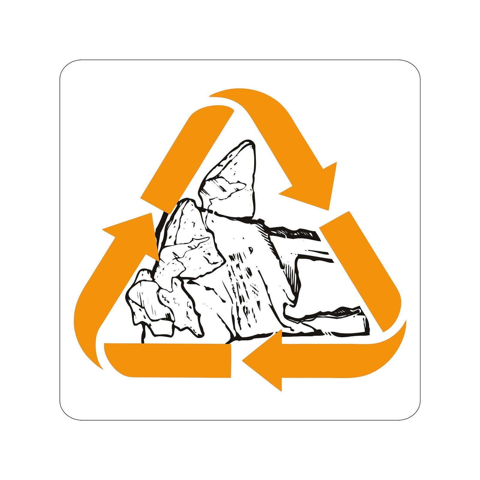Samolepicí značka - měkký plast