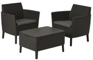 Zahradní set SALEMO balcony — umělý ratan
